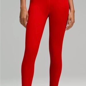 NWT Lululemon Base Pace HR Tight Dark Red size 18